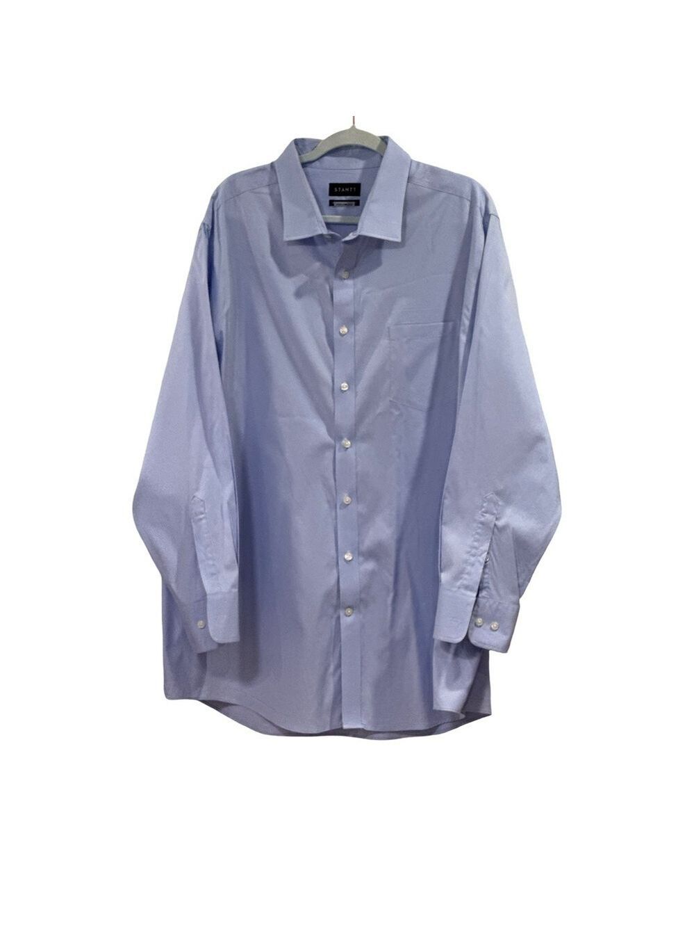 Stantt  Men’s Light Blue Dress Shirt